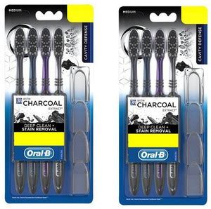 Oral-B CAVITY DEFENSE WITH CHACOAL EXTRACT DEEP CLEAN + STAIN REMOVAL ...