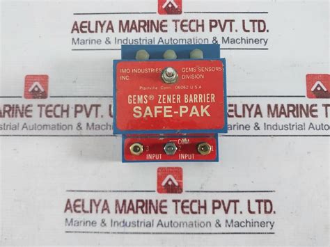 Gems Sensors Division ST 43540 Zener Barrier Safe-Pak – Aeliya Marine Tech