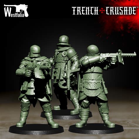 Trench Crusade - Red Brigade Heavy Mechanized Infantry With Hammer And ...