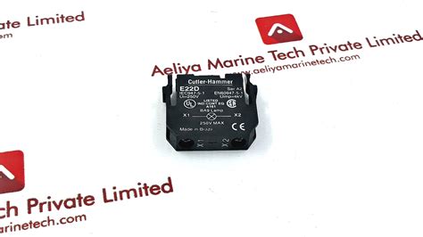 Cutler-hammer E22D Lamp Contact Voltage Light 250V – Aeliya Marine Tech