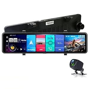 ORLOV Android Dash Camera -Full HD Front and Rear Cameras | WiFi | GPS ...
