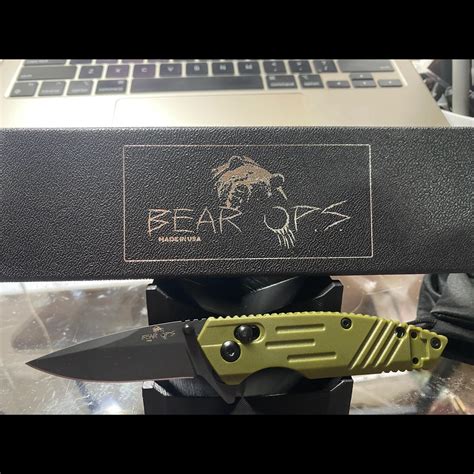 Bladebinge - Bear & Son Cutlery ~ Bear OPS Mini Rancor IX Slide Lock ...