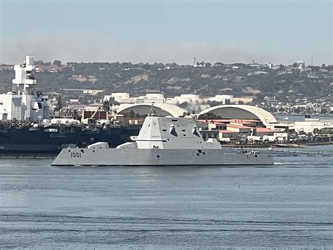 USS Michael Monsoor is the second ship of the three-ship Zumwalt class ...