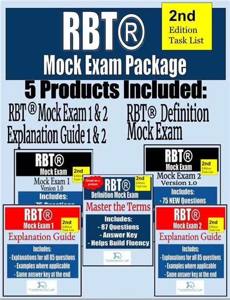 RBT Mock Exam | Explanation Guide | All 85 Answers Explained | RBT Test ...