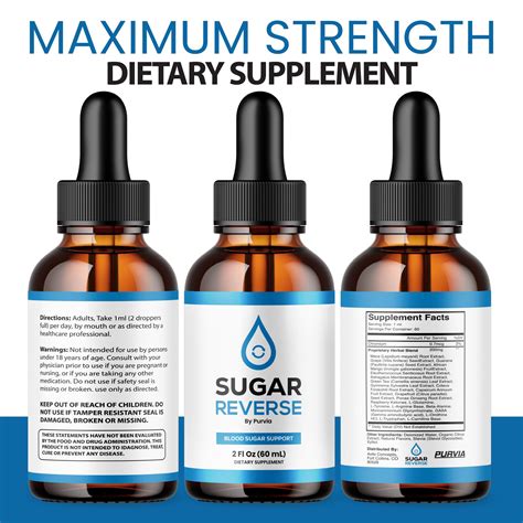 (2 Pack) Sugar Reverse Drops, Sugar Reverse Liquid Drops Supplement ...