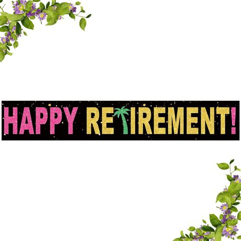 INNORU Happy Retirement Large Banner, Officially Retired India | Ubuy