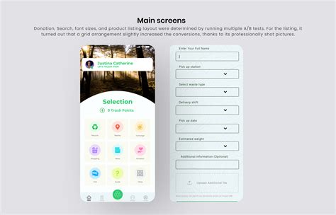 Waste Management app on Behance