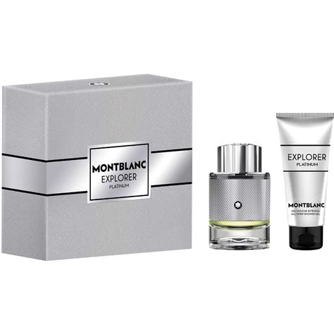 Montblanc Explorer Platinum Eau de Parfum 60ml & Shower Gel 100ml ...