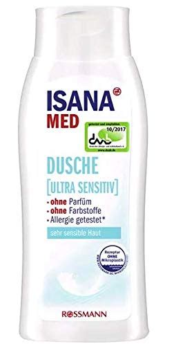 Buy ISANA MED Ultra Sensitive Shower - No Perfume - No Dyes - y Tested ...