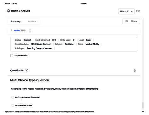 Ss - notes - Computer science - 12:35 PM VSB PAT Result Analysis ...