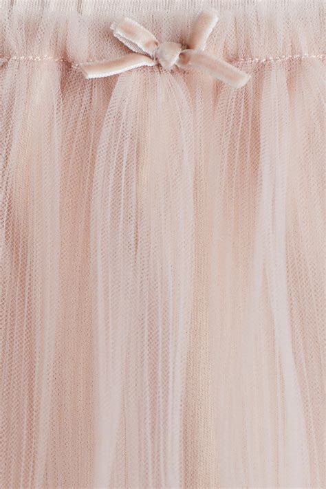 Plissé tulle skirt - Light pink - Kids | H&M IN