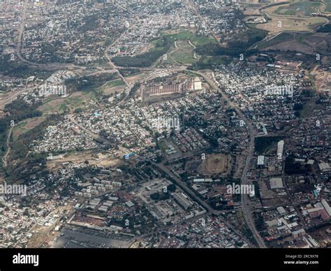 High aerial view of Addis Ababa, capital city of Ethiopia Stock Photo - Alamy