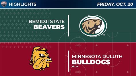 Minnesota Duluth Bulldogs vs. Bemidji State Beavers, AMSOIL Arena At ...