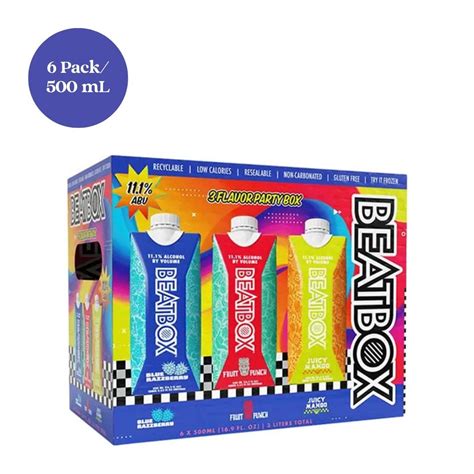 BeatBox Variety Pack RTD Cocktail 6pk 500mL – MMWL