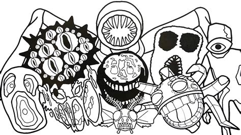 27 Coloriage DOORS Floor 2 Gratuit : Affronte les Monstres