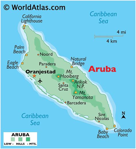 Aruba Maps & Facts - World Atlas