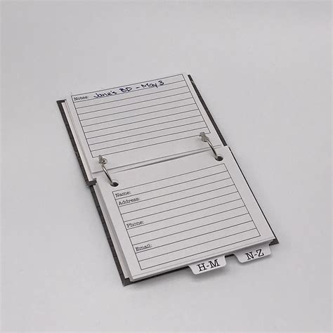 Address book refillable address telephone and address | Etsy