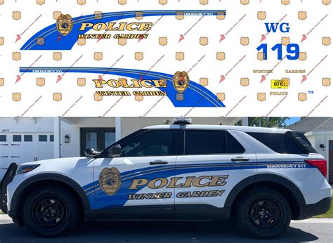 Winter Garden, FL Police Department — Cardinal Police Diecast