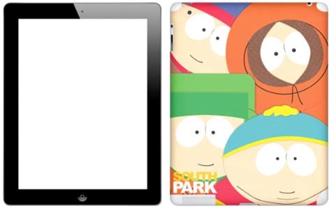 Zing Revolution South Park Premium Vinyl Adhesive Skin for iPad 2 (ms ...