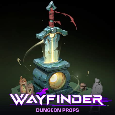 ArtStation - Wayfinder - Dungeon stuff and props