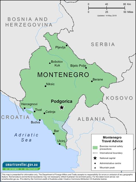 Montenegro Travel Advice & Safety | Smartraveller