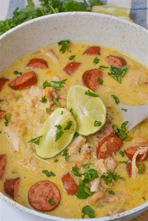 Cajun White Chicken Chili | Slow Cooker Living
