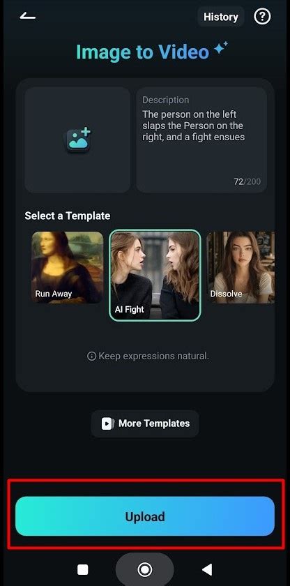 Image to Video - Filmora for Mobile Guide
