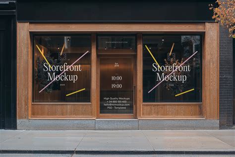 Storefront Mockups — PSD Mockups & Freebies | Mr.Mockup