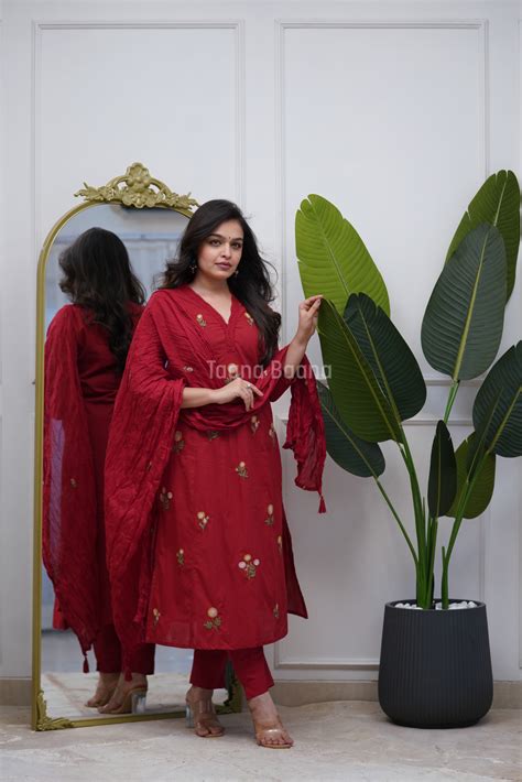 Dupatta Pant Set – Taana Baana