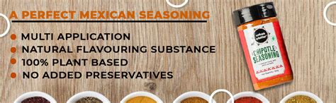 Urban Platter Mexican Chipotle Seasoning, 100g (Authentic Mexican Style ...