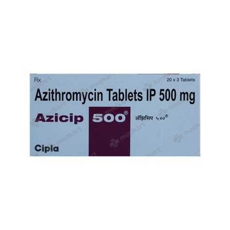 AZEE 500MG TABLET 5'S - Uses, Price, Dosage for Adults, Side Effects ...