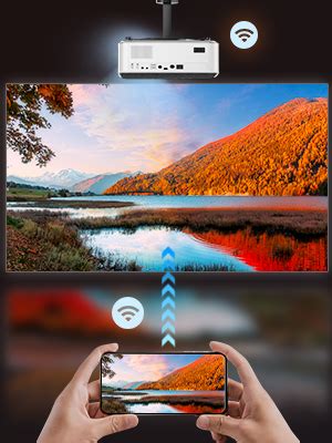YABER V6 WiFi Bluetooth 8500 Lumen Upgrade Full HD Native 1920 X 1080P ...