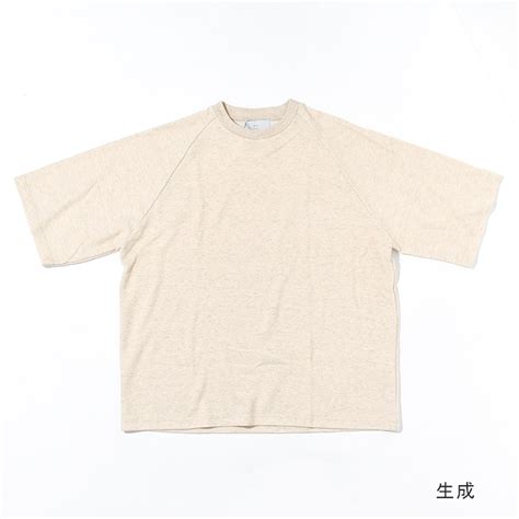 【20% OFF】(2581)MUYA(ムヤ)Raglan sleeve straight T-shirts/CottonHemp ...