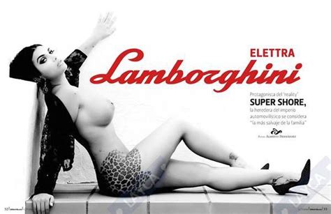 Elettra Lamborghini Playboy