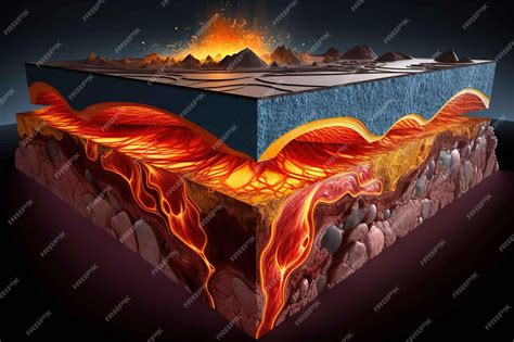 Lava Earth Layers