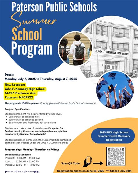 2025 PPS High School Summer... - Paterson Public Schools | Facebook