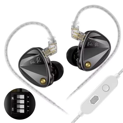 KZ Vader Pro in-Ear Monitor Earphones with Triple Dynamic Drivers ...
