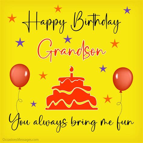 Top 150+ Happy Birthday Wishes for Grandson
