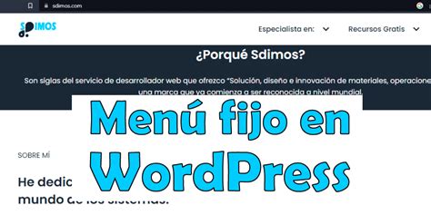 Image result for Menu Fijo Con HTML Y CSS