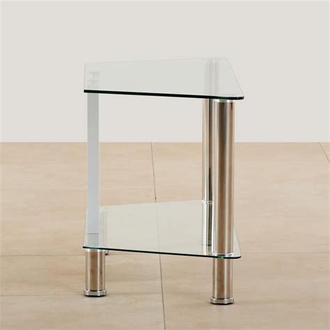 Buy Grimes Glass TV Unit - Silver from Home Centre at just INR 8995.0