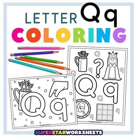 Alphabet Coloring Pages - Superstar Worksheets
