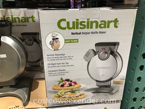 Cuisinart Vertical Belgian Waffle Maker (model VWM-200PC1) | Costco ...