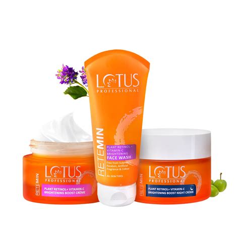 Lotus Professional Retemin Retinol + Vitamin C Day Night Combo | Day ...