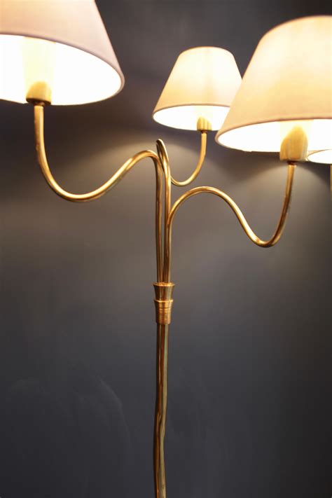 Pair of Artistic Brass Floor Lamps, Finland, 1940s at 1stDibs ...