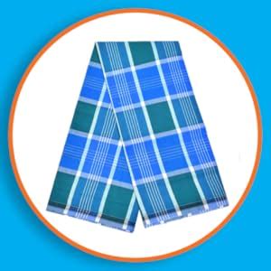 Buy TUNI MANI Checkered Multi-Coloured Cotton Lungi/Stitched/Length 2 ...