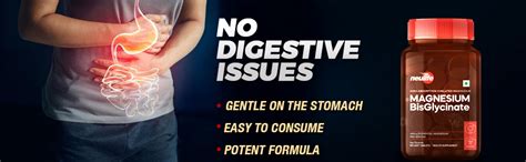 Neulife Magnesium Bisglycinate 440 mg Supplement | High Absorption-High ...