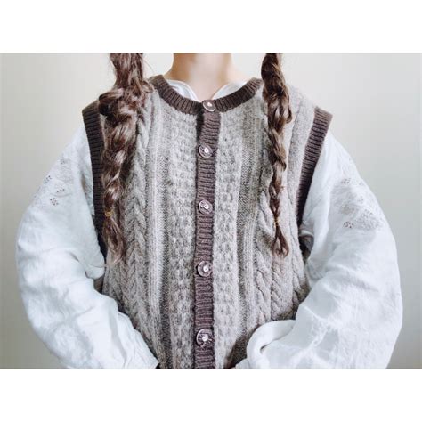 Hammerschmid Tyrolean knit vest／ 古着 チロリアンベスト | GARDEN