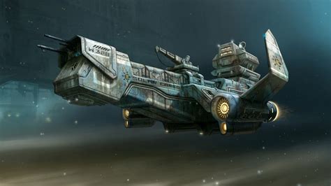 Sci Fi Spaceship HD Wallpaper | Spaceship art, Spaceship concept ...