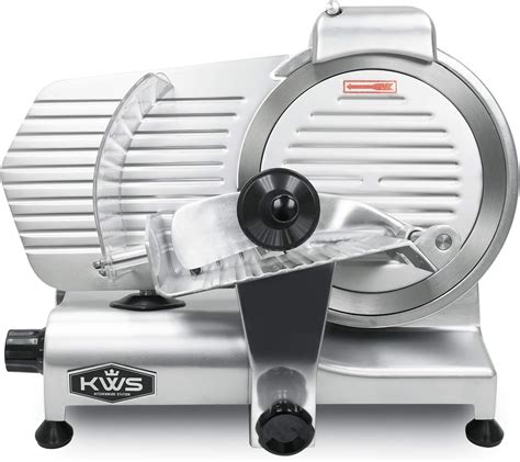 KWS MS-10NS Premium Commercial 320w Electric Meat Slicer 10-Inch ...