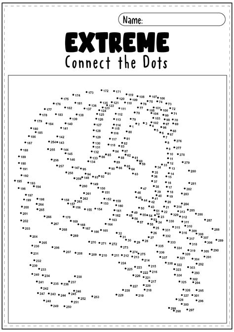 Free Extreme Connect The Dots Worksheets